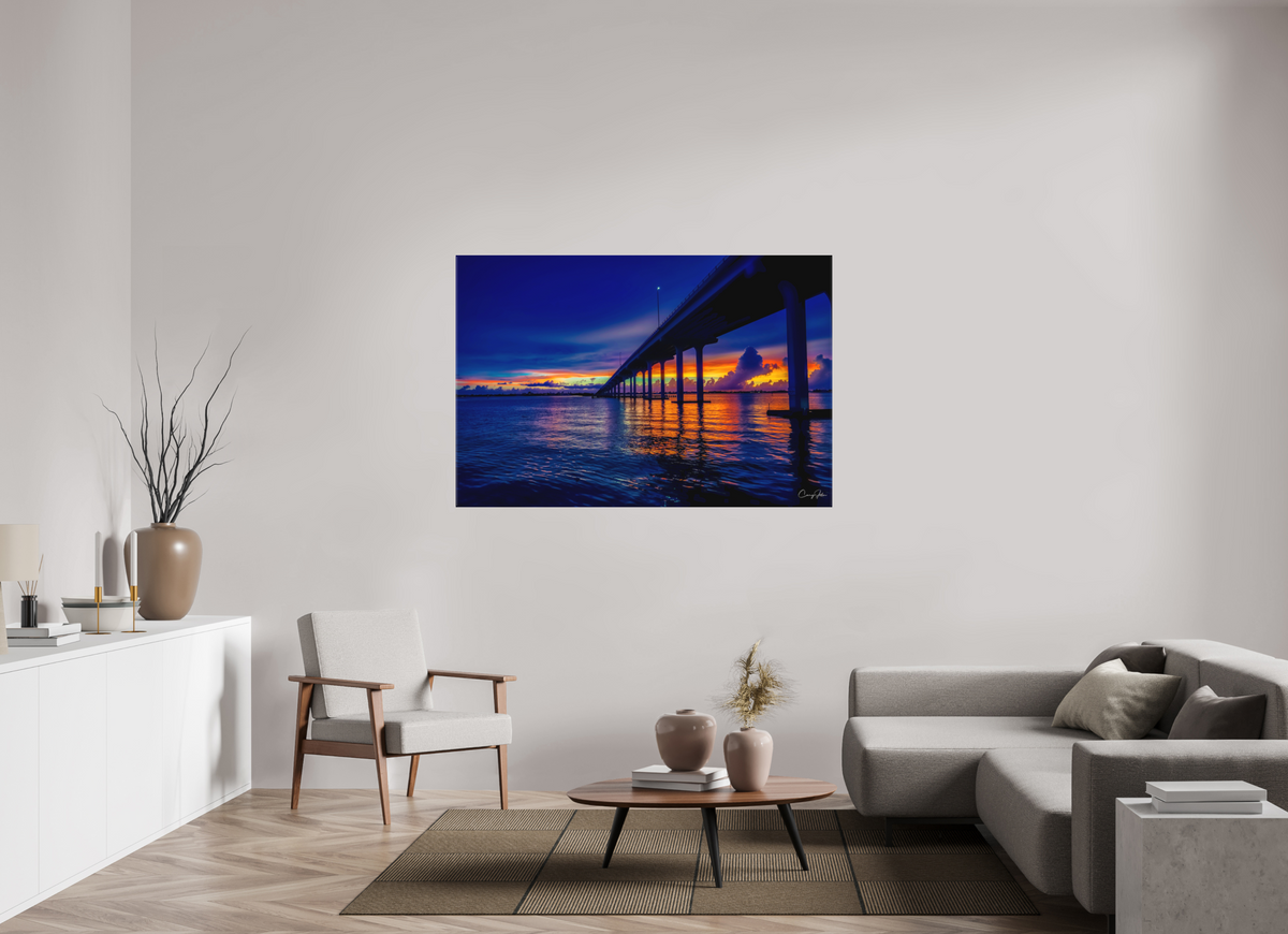 60 x 40″, Canvas Print Divided Sky