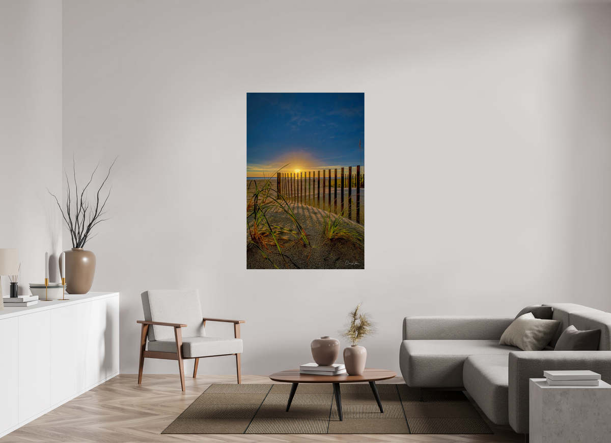 40 x 60″, Photo Print On Fuji Crystal DP II Sand Fence
