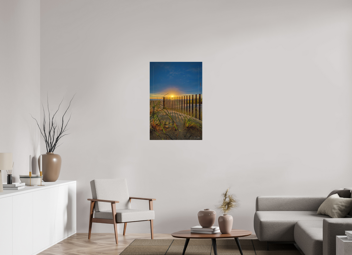 24 x 36″, Canvas Print Sand Fence