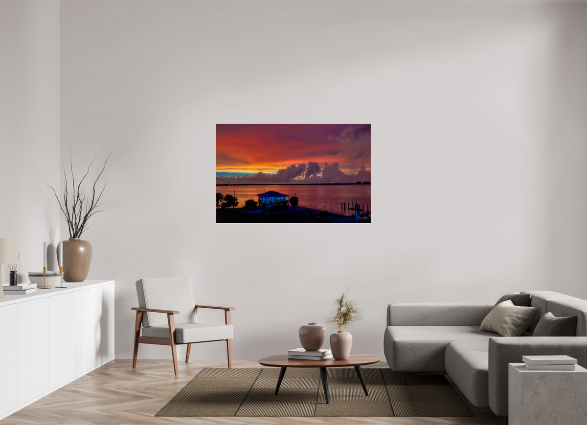 54.6 x 35″, Fine Art Prints The Bait House