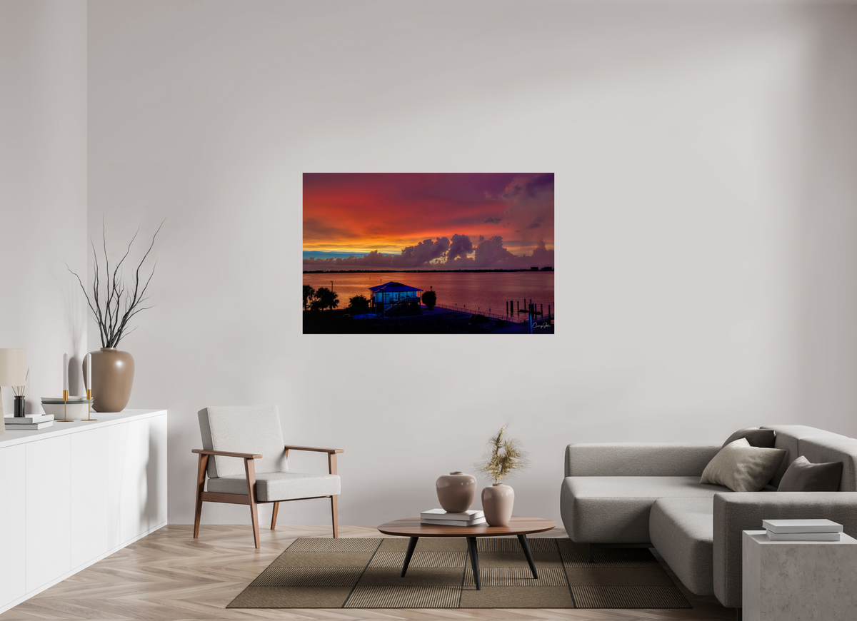 60.8 x 39″, Fine Art Prints The Bait House