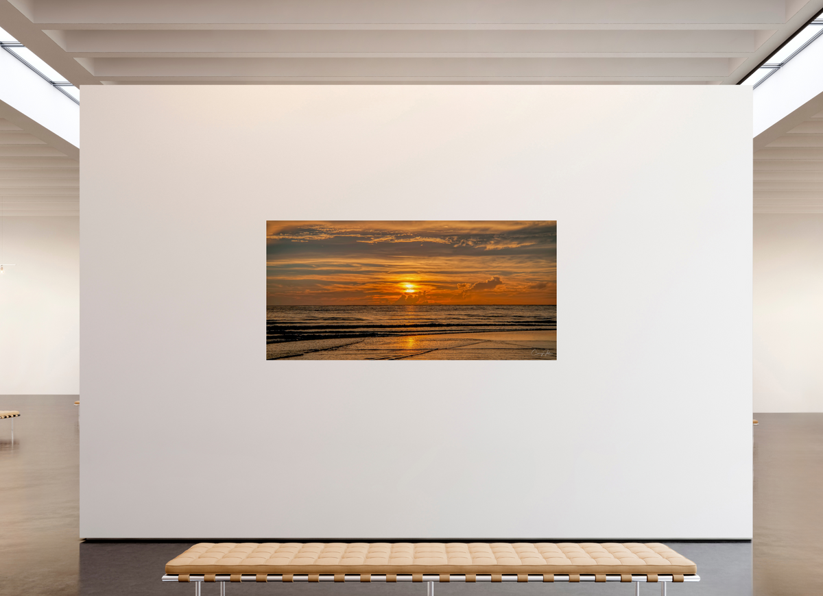 89.1 x 43″, Photo Print Under Acrylic Glass Fire Water