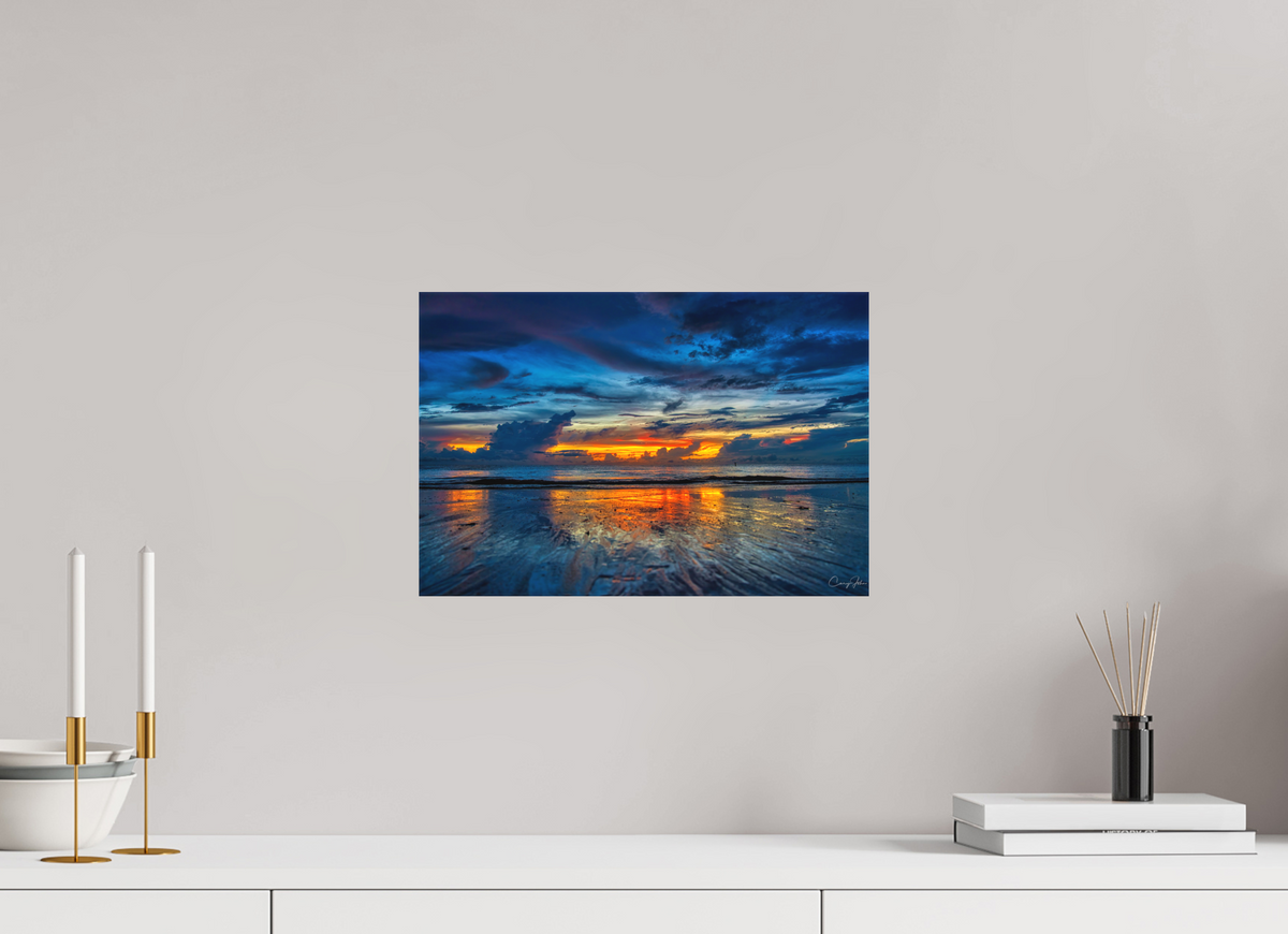 15 x 10″, Canvas Print Out Going Tide