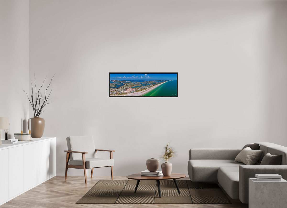 48 x 16″, Floater Frame The Don to Pass A Grille Beach, Florida