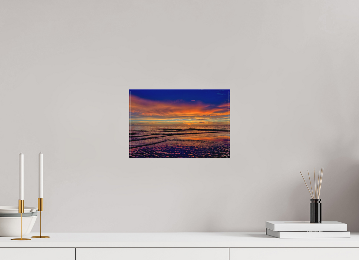 12 x 8″, Canvas Print Waves of Light