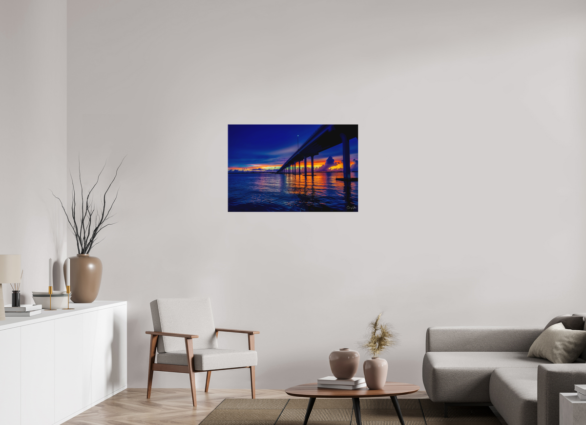 36 x 24″, Canvas Print Divided Sky