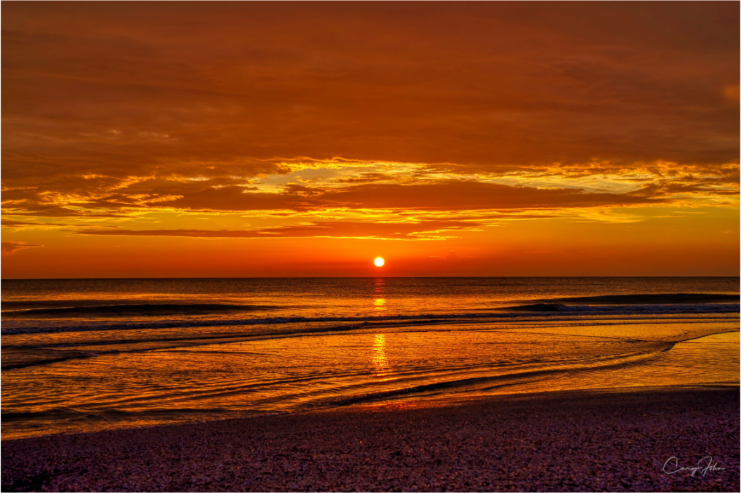 Main image Sunset on the Gulf