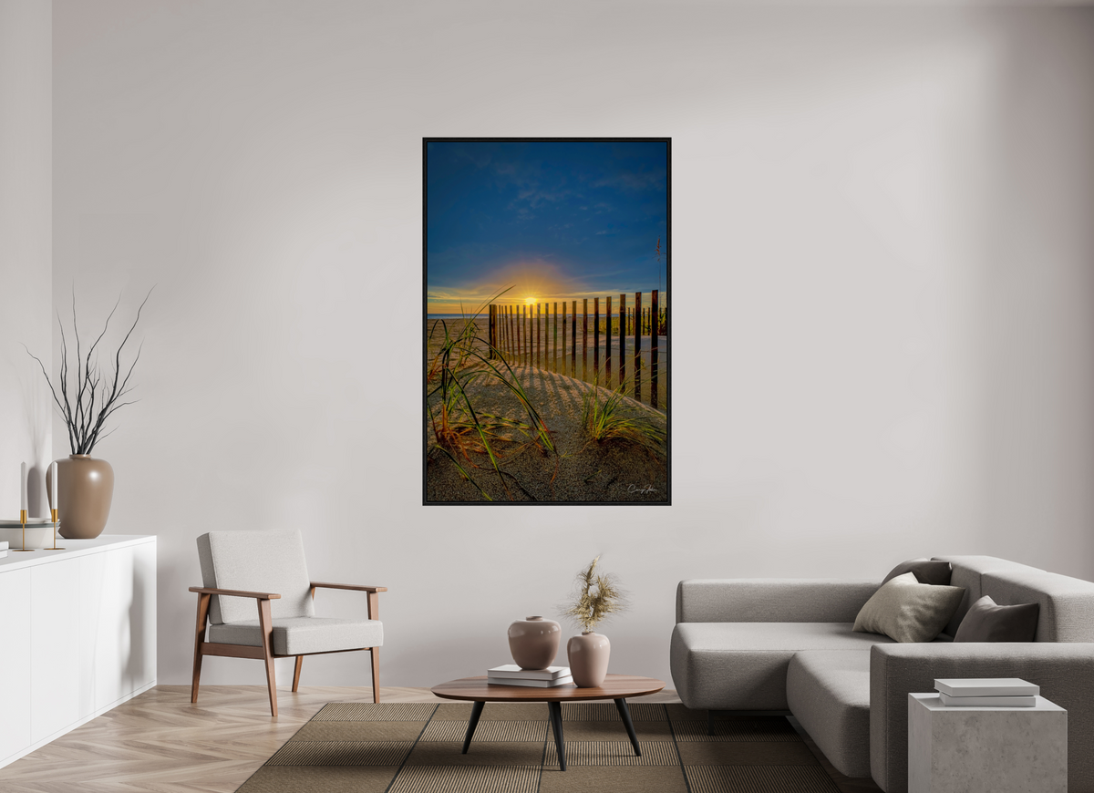 44 x 66″, Floater Frame Sand Fence