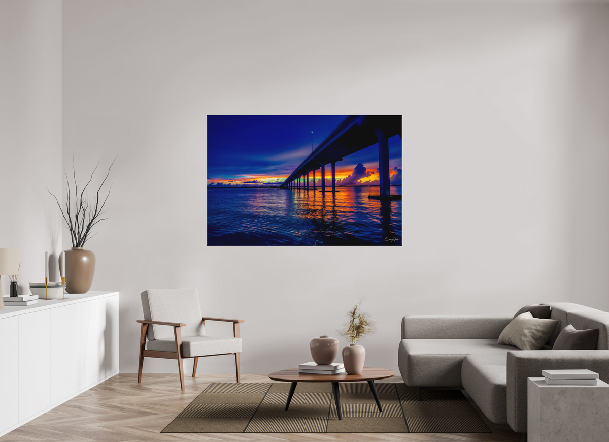 66 x 44″, Canvas Print Divided Sky