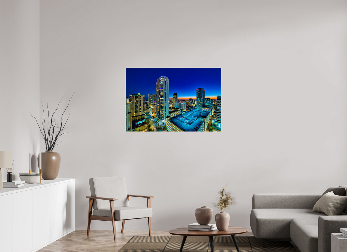 45 x 30″, Fine Art Prints Twilight in the Burg