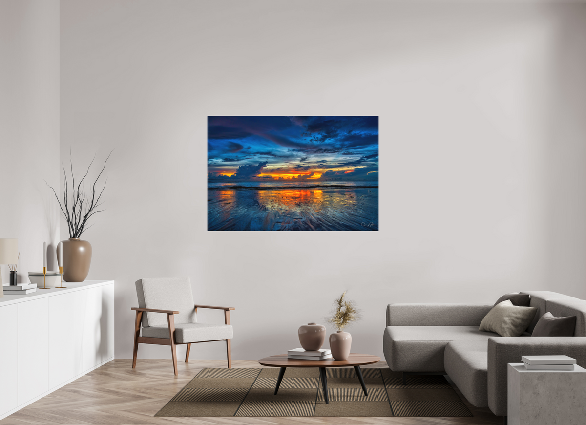 60 x 40″, Canvas Print Out Going Tide